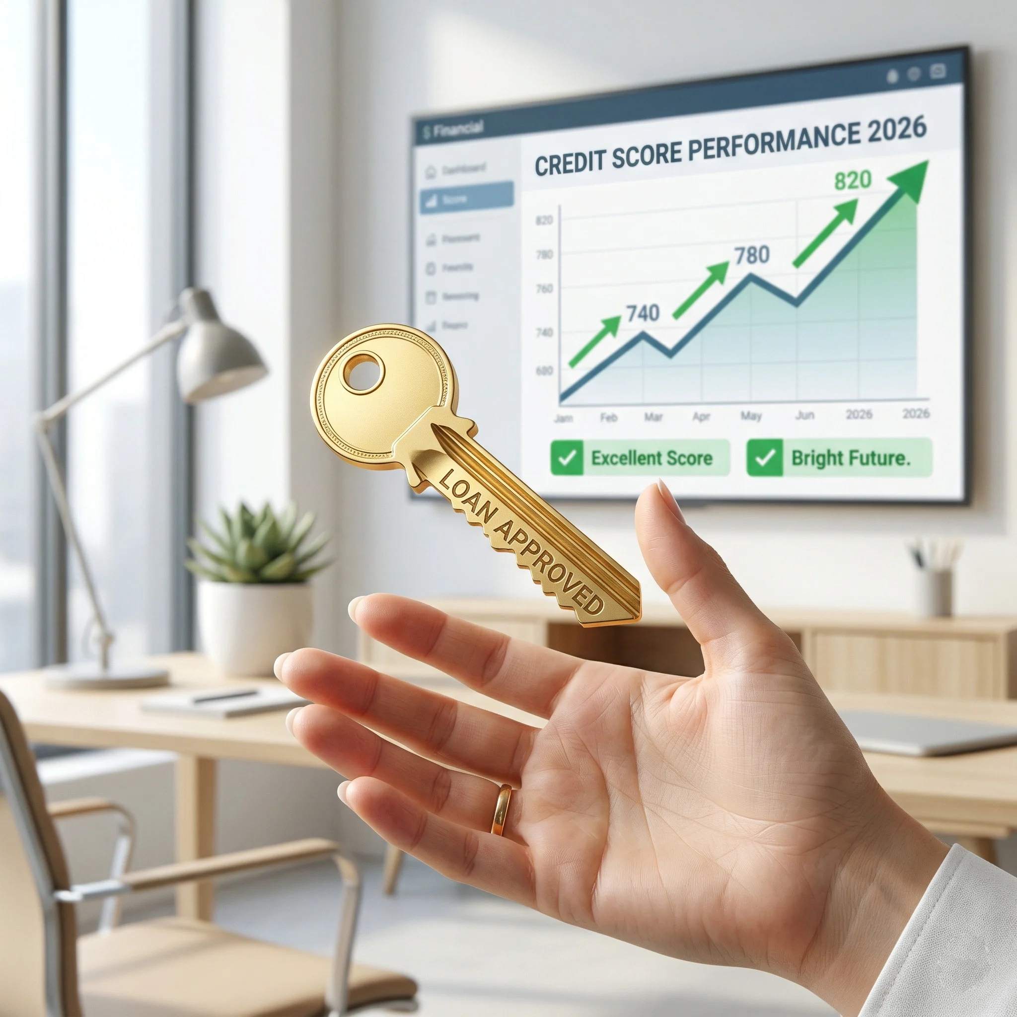 A successful borrower securing one of the best bad credit personal loans in the U.S.